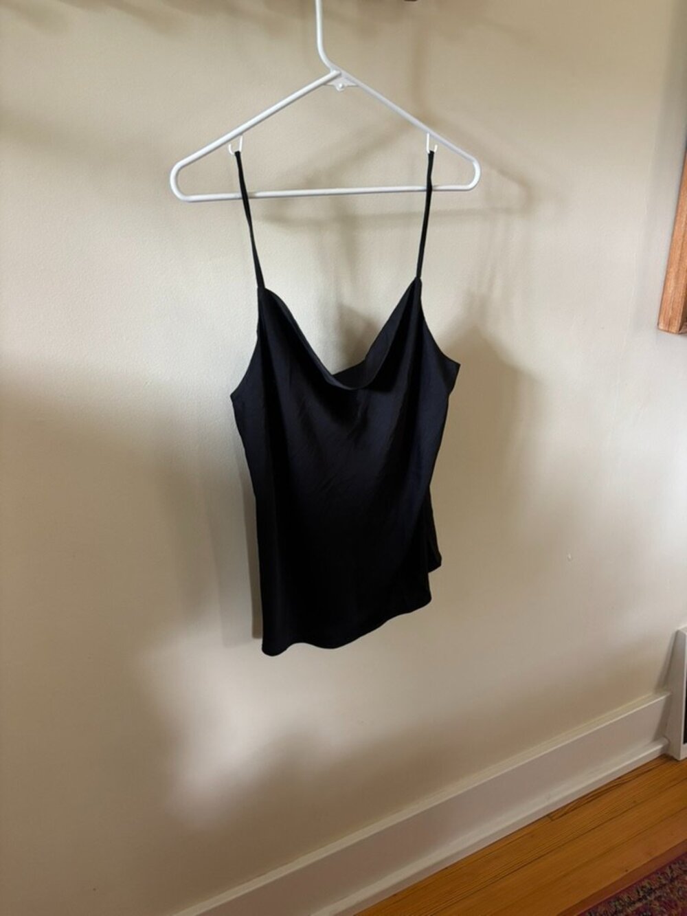 Black Size Medium Loft Blouse in a Silky Material